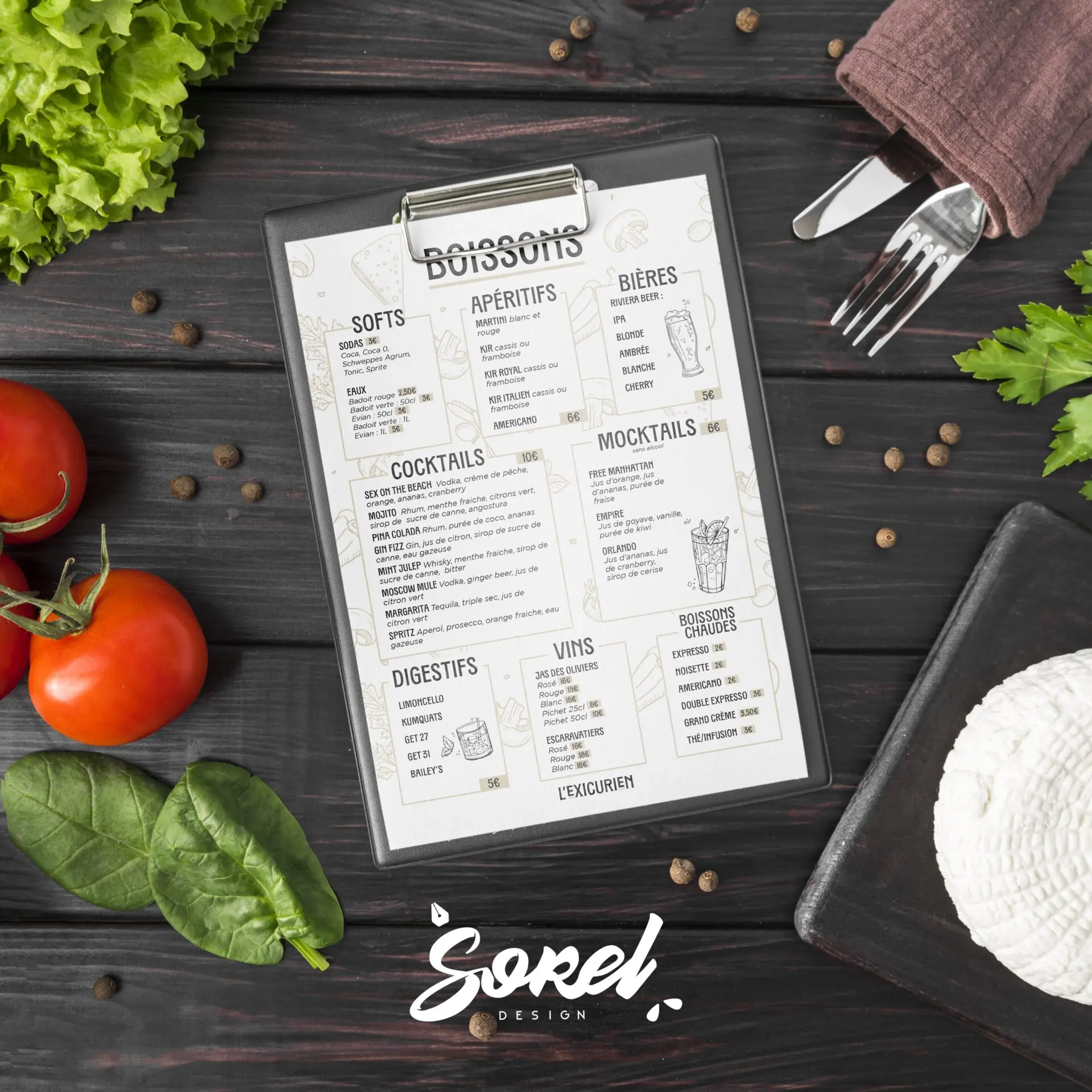 Lexicurien - Restaurant
